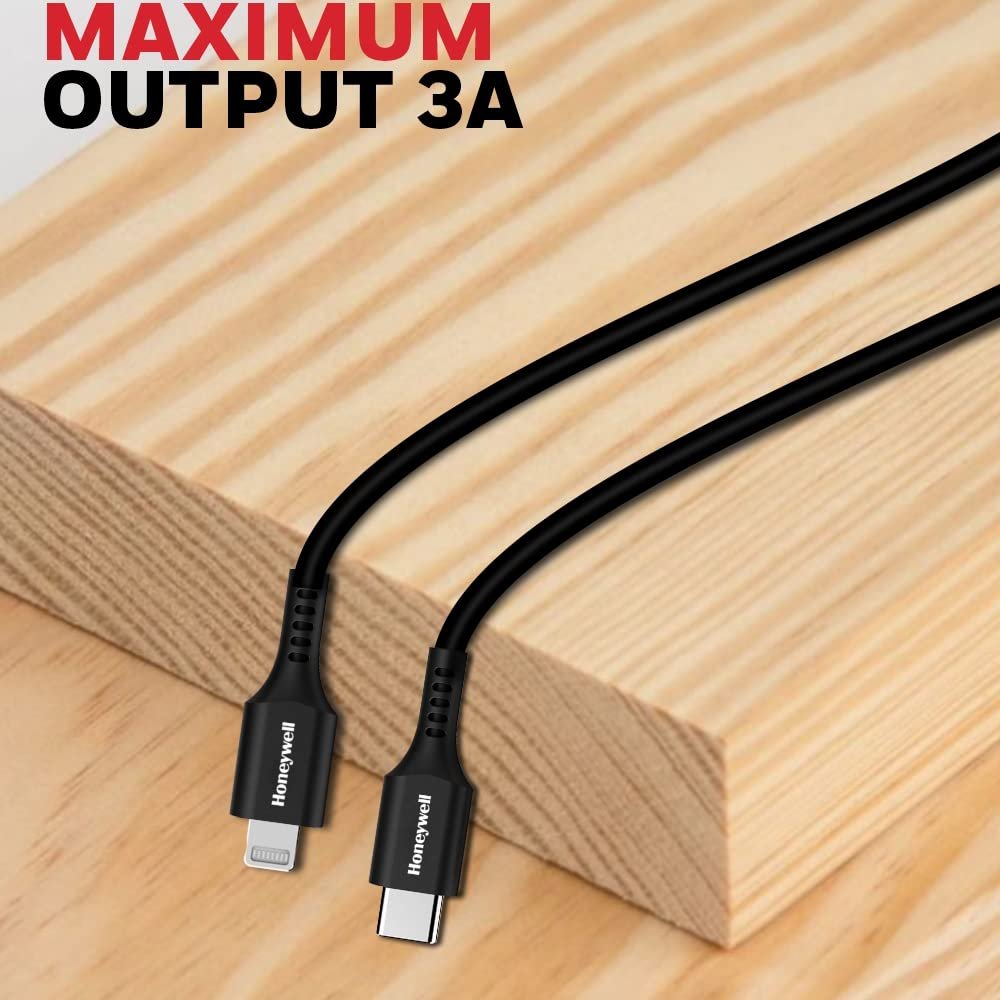 Charge Your Apple Devices Efficiently with Honeywell Type C to Lightning Silicone Cable