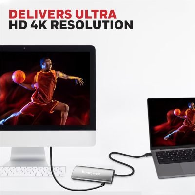 Enhance Your Connectivity with Honeywell 5-in-1 Type C Mini Docking Station