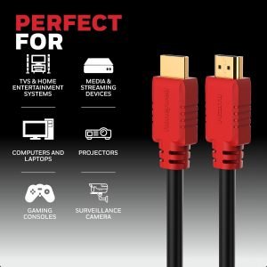 Honeywell 1.4 HDMI cable with Ethernet - 3M