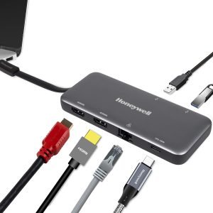 Experience Ultimate Connectivity with Honeywell 8-in-1 Type C Ultra Dock