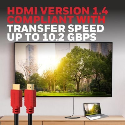 Honeywell 1.4 HDMI cable with Ethernet - 3M