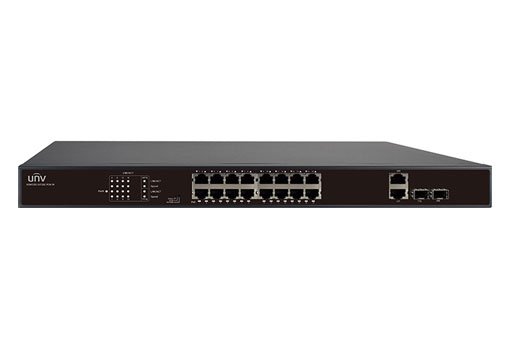 UNV 16+2 Port PoE Switch NSW2010-16T2GT1GC-POE-IN