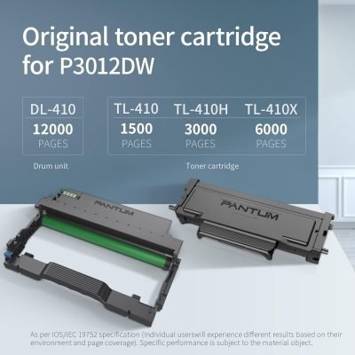 Pantum P3012DW Monochrome Laser Printer, Wireless