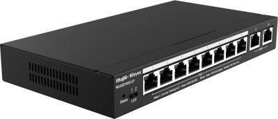 Ruijie Rayee RG-ES210GC-LP: 10-Port Gigabit With 8 PoE+ Cloud Managed Switch