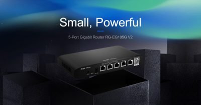 Ruijie Reyee RG-EG105G V2 5-Port Cloud Managed Router