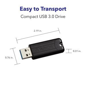 Verbatim 49317 V.Store'N'Go Pinstripe Micro USB Pendrive 32GB