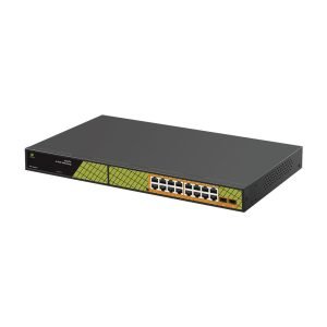 Genata 16+2 Port Gigabit PoE Switch GNT-P1018G6