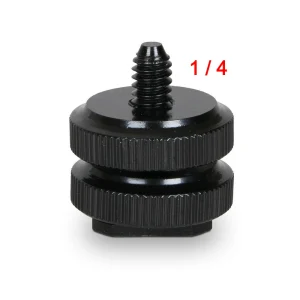 X-192-3 1/4 Screw Hot Shoe Adapte