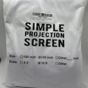 SIMPLE PROJECTION SCREEN 72 INCH