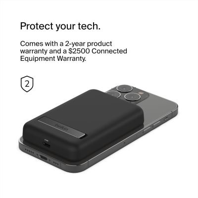 Belkin  BPD004btBK Power Bank - BoostCharge Magsafe Wireless 5KmAh + Stand