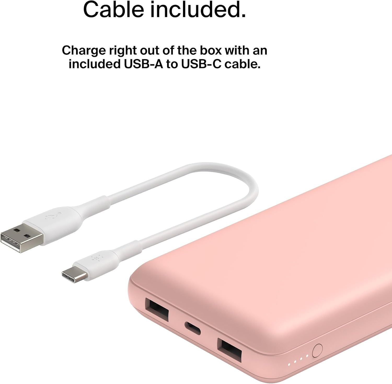Belkin BPB012btRG Power Bank - BoostCharge 20KmAh 15W USB-C + 2USB