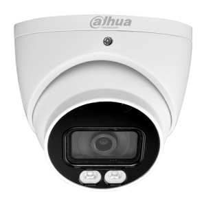 Here are the specifications and a brief description of the Dahua DH-IPC-HDW1230T1P-A camera: ### Specifications: 1. **Image Sensor**: 1/2.7-inch CMOS sensor 2. **Resolution**: 2MP (1920 × 1080 pixels) 3. **Lens**: Fixed lens with a focal length of 2.8mm 4. **Field of View**: Horizontal field of view of 108° 5. **Video Compression**: H.265+/H.265/H.264+/H.264/MJPEG 6. **Day/Night Functionality**: IR-cut filter with auto switch for day and night surveillance 7. **IR Range**: Up to 30 meters (98 feet) IR distance for night vision 8. **Smart Features**: Supports Smart Detection including tripwire and intrusion detection 9. **Network**: Supports PoE (Power over Ethernet) for easy installation and network connectivity 10. **Storage**: MicroSD card slot (up to 256GB) for onboard storage 11. **IP Rating**: IP67 weatherproof and IK10 vandal-resistant housing for outdoor use 12. **Operating Conditions**: Wide temperature range (-30°C to +60°C / -22°F to +140°F) ### Description: The Dahua DH-IPC-HDW1230T1P-A is a high-quality 2MP network camera designed for versatile surveillance applications. It features a 1/2.7-inch CMOS sensor and a fixed 2.8mm lens, providing a wide 108° horizontal field of view for comprehensive monitoring. The camera supports multiple video compression formats including H.265+ and H.264+, optimizing bandwidth and storage utilization while maintaining clear video quality. Equipped with an IR-cut filter and IR LEDs, the DH-IPC-HDW1230T1P-A ensures reliable day and night surveillance with a night vision range of up to 30 meters (98 feet). It includes smart detection features such as tripwire and intrusion detection, enhancing security monitoring capabilities. The camera's rugged IP67 weatherproof and IK10 vandal-resistant housing makes it suitable for outdoor installations in challenging environments. It supports PoE for easy installation and network connectivity, allowing both power and data transmission through a single Ethernet cable. Overall, the Dahua DH-IPC-HDW1230T1P-A combines robust performance, advanced features, and durable design, making it an excellent choice for applications requiring reliable and high-definition video surveillance.
