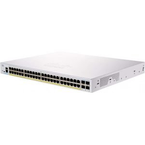 ### Meta Description Cisco CBS350-48T-4G: 48-port Gigabit Ethernet switch with PoE+, advanced security, easy management, and energy efficiency for small businesses.