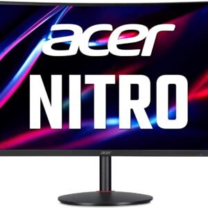 Acer Nitro XZ322QUS Gaming 2k Monitor 31.5 Inch , 165Hz DP, 144Hz HDMI, 1ms (VRB), 2xHDMI 2.0, 2xDP 1.2, Height Adjustable, HDMI/DP FreeSync Premium