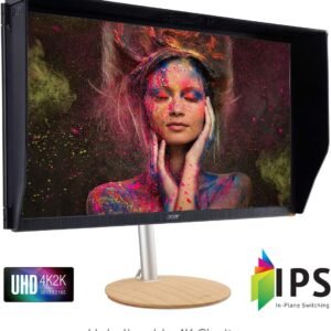 The Acer Concept-D CM3271K is a 27-inch UHD monitor with a 4K resolution, 1ms response time, and HDR 400 support. Featuring an IPS display