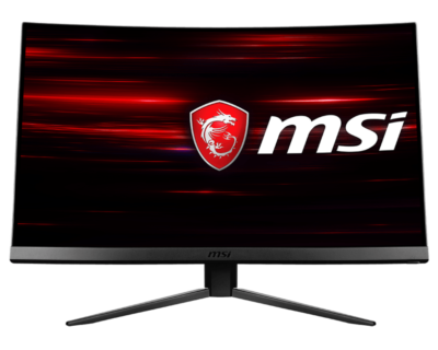 MSI MAG241C 24" FHD VA Panel, Curved Gaming Monitor (1500R) – 144Hz Refresh Rate.(Tilt Only, 100x100 Vesa) 1ms response time True colors – DCI-P3 90% & sRGB 115%. AMD FreeSync™ Premium Technology, Anti-Flicker and Less Blue Light – game even longer and prevent eye strain and fatique. Frameless design – Ultimate gameplay experience. 178° wide view angle, 2x USB 2.0 1x DP, 1x HDMI, 1x USB 2.0 Type B (PC to Monitor), Brightness: 300 nits, 3000: 1 Contrast Ratio